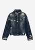 Distressed Denim Jacket