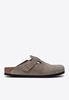 Boston Suede Flat Mules