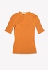 Keira Cut-Out Compact Rib Top