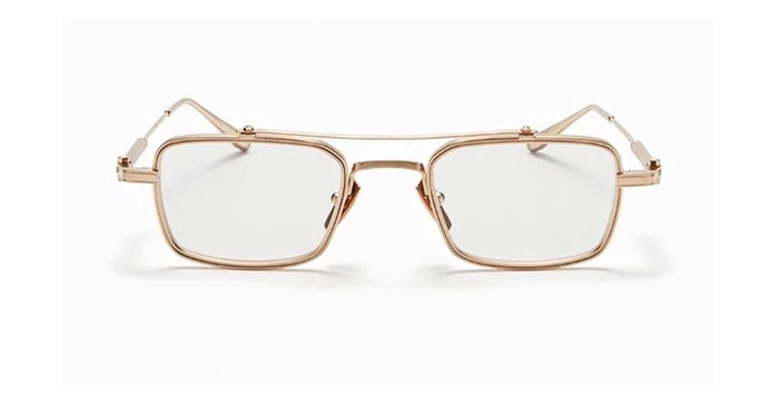 Cassini - Brushed White Gold / Matte White Gold Eyeglasses Glasses