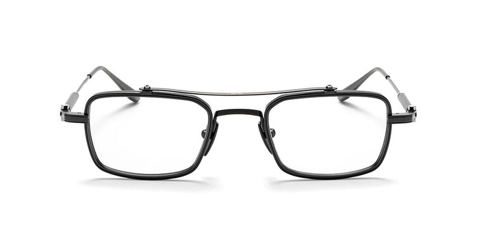 Cassini - Black Iron / Matte Olive Eyeglasses Glasses