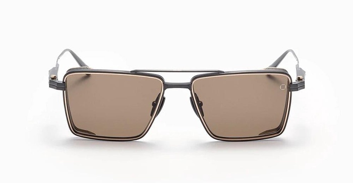 Sprint-a - Brushed Black/matte White Gold Sunglasses Sunglasses