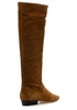 Wally Flat Boot Tan Suede