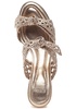 Clarita Intreccio 60 Sandal Gold Leather