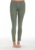 high rise jegging in olive