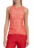 summer waves dash top in orange