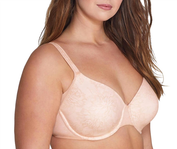 one smooth u side smoothing foam underwire bra in cream