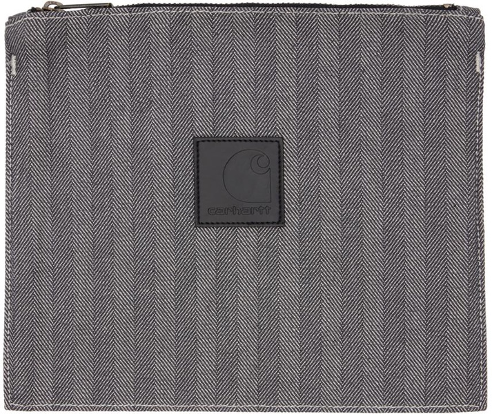 Gray Menard Zip Wallet