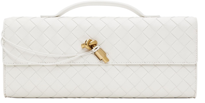 White Andiamo Clutch