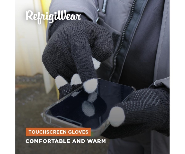 Men's Touchscreen Gloves - Warm & Durable with Conductive Fingertips
