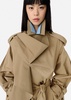 Split Trench Coat