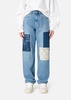 Patchwork Relaxed Jeans