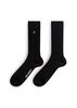 A LOGO SILK SOCKS