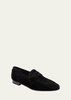 Suede Slip-On Penny Loafer