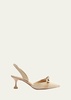 Clarita Suede Bow Halter Pumps