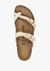 Mayari Ecru Nubuck Leather Sandals