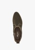 Airedale Khaki Suede Platform Heeled Boots