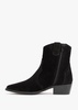 Lunette Black Suede Cowboy Boots
