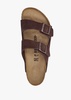 Men's Arizona Desert Buck Roast Nubuck Leather Two Bar Mules