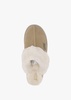 Sand Double-Face Sheepskin Closed Mule Slippers