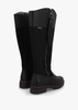 Ingrid Black Leather Knee High Boots
