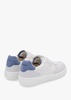 Celeste White Chambray Leather Trainers