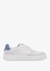 Celeste White Chambray Leather Trainers