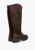 Ingrid Dark Brown Leather Knee High Boots