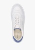 Celeste White Chambray Leather Trainers