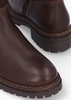 Ingrid Dark Brown Leather Knee High Boots
