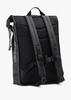 Trail Rolltop Black Backpack