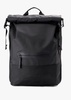Trail Rolltop Black Backpack