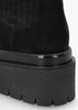 Alpie Black Suede Crepe Sole Chelsea Boots