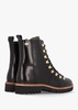 Blake Black Leather Hiker Boots