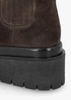 Alpie Brown Suede Crepe Sole Chelsea Boots