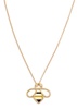 Bee Brillante 9kt gold necklace