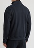 Half-zip cotton-blend sweatshirt 