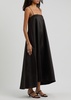 Satin maxi dress 