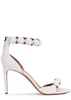 Bombe 90 leather sandals