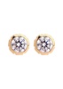 Signature crystal stud earrings