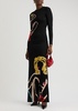 X Tom Wesselmann Delora printed jersey maxi dress