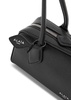 Le Teckel small grained leather shoulder bag