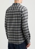 Curtis checked seersucker shirt