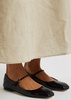 Uma leather ballet flats 