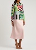 Willa striped silk-chiffon shirt