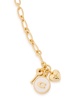 Coin charm chain necklace