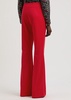 Yuki boot-cut jersey trousers