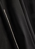 Embellished split-hem trousers