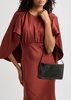 Falabella metallic faux-leather shoulder bag