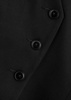 Strapless wool waistcoat